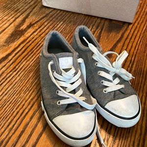 Grey Guess tennis shoes